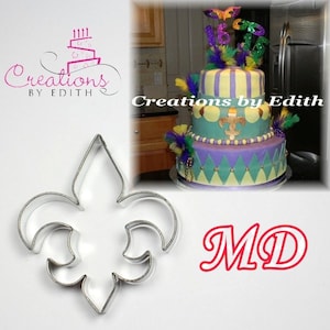 Fleur de lis cutter cutter-Opruiming
