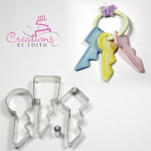 Key cutter set of 3, Clearance, baby keys, new home owner, housewarming party,