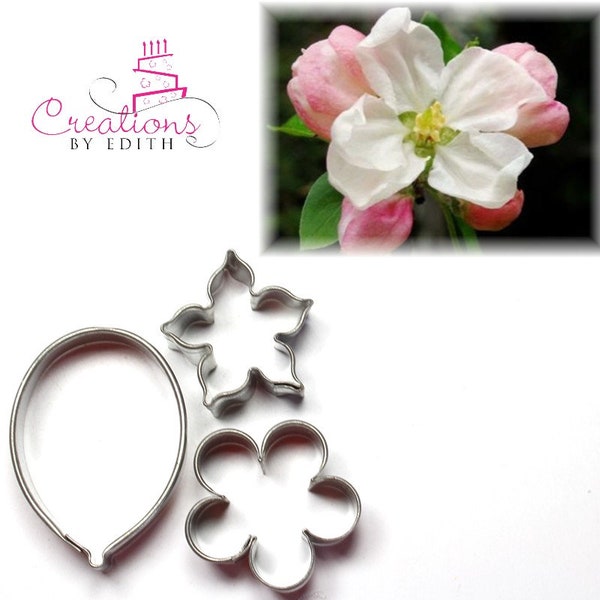 Apple blossom petal flower cutter-Clearance