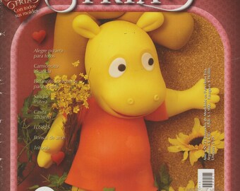 Cold porcelain magazine in Spanish, step by step