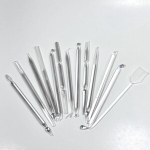 Estecas para modelar decoracion de tortas herramientas para modelar fondant pasta de goma porcelana fria estecas