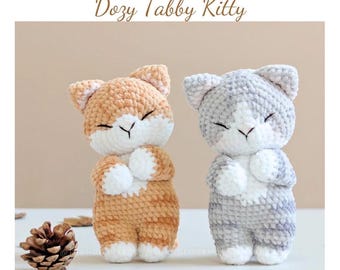 Crochet Tabby Cat Pattern