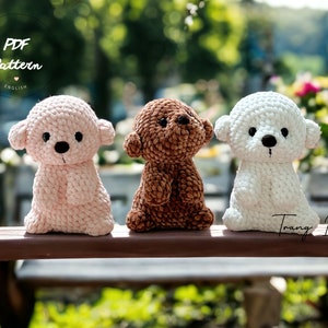 Crochet Plushies Dog pattern: Little Callie | Amigurumi Puppy | Amigurumi Dog pattern | ENGLISH Pattern in PDF File