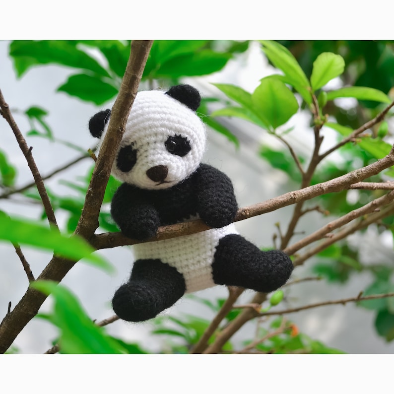 Crochet pattern : My little Panda Panda Amigurumi pattern Instant download pattern English PDF pattern image 8