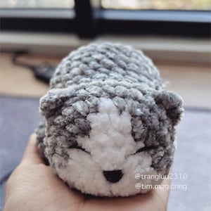 Crochet Pattern NO SEW 4 in 1: Palm Loaf Cat | English PDF pattern | crochet cat | amigurumi cat