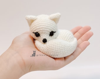 Motif renard au crochet | Motif renard Amigurumi | Patron à téléchargement immédiat | Patron PDF anglais