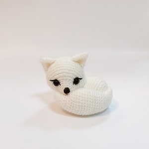 Motif renard au crochet Motif renard Amigurumi Patron à téléchargement immédiat Patron PDF anglais image 4