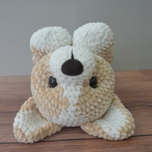 Crochet Corgi Dog pattern: Little Biscuit Amigurumi Puppy Amigurumi Dog pattern Instant Download ENGLISH Pattern in PDF File image 3
