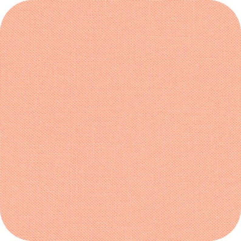 Peach - Kona Quilting Cotton Fabric by Robert Kaufman Fabrics - K001 ...