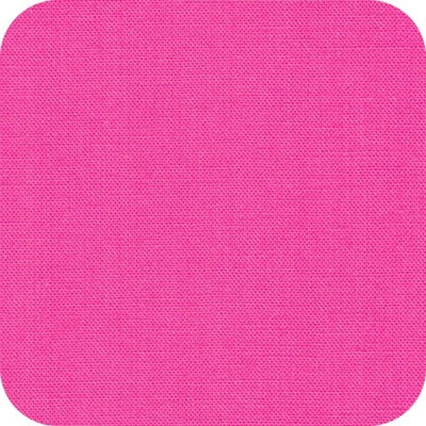 Bright Pink - Kona Quilting Cotton Fabric by Robert Kaufman Fabrics - K001-1049