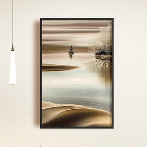 Zen Art Print, Zen Print Art, Zen Wall Art Print, Zen Wall Art, Zen Wall Art Canvas, Minimalist Zen Wall Art