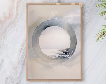 Zen muurkunst canvas, Zen Fine Art, Zen Wall Art Print, Zen Wall Art gedrukt, minimalistische Zen Wall Art, Zen gedrukte muurkunst
