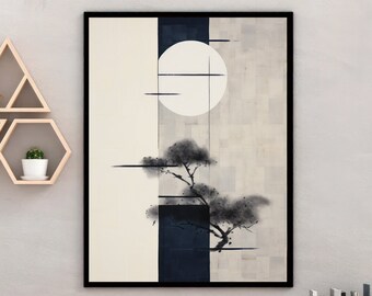 Japandi Wall Art, Japanese Wall Art, Japandi Fine Art, Zen Printed Wall Art, Japanese Fine Art, Japandi Decor, Japandi Art, Zen Wall Art