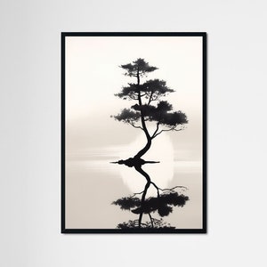 Zen Framed Art, Framed Original Art, Spiritual Wall Art, Zen Deco, Spiritual Zen, Minimalist Framed Wall Art, Zen Art Gift