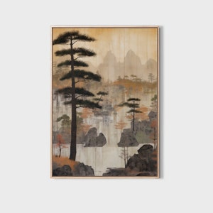 Japandi Wall Art, Japanese Wall Art, Japandi Fine Art, Zen Printed Wall Art, Japanese Fine Art, Japandi Decor, Japandi Art, Zen Wall Art