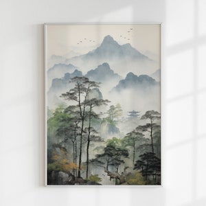 Japanese Wall Art, Japanese Fine Art, Japandi Decor, Zen Wall Art, Japandi Wall Art, Japandi Fine Art, Japandi Art, Zen Printed Wall Art