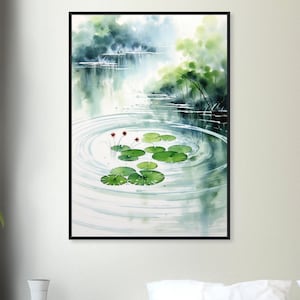 Zen Framed Art, Framed Original Art, Spiritual Wall Art, Zen Deco, Spiritual Zen, Minimalist Framed Wall Art, Zen Art Gift