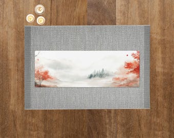 Living Room Yoga Mat, Japandi Home Exercise Fitness Mat, Bedroom Pilates Mat, Office Meditation Workout Mat, Studio Accessory, Zen Living