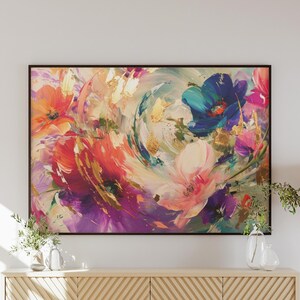 Floral Abstract Art, Nature Wall Art, Modern Abstract, Abstract Art Piece, Abstract Wall Art, Abstract Art Prints, Surreal Abstract Art
