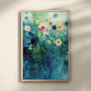 Floral Abstract Art, Nature Wall Art, Classic Abstract, Abstract Art Piece, Abstract Wall Art, Abstract Art Prints, Surreal Abstract Art