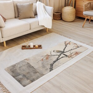 Yoga Mat, Japan Yoga Mat, Japandi Yoga Mat, Japanese Style Yoga Mat, Workout Accesory, Meditation Mat, Relaxation Mat
