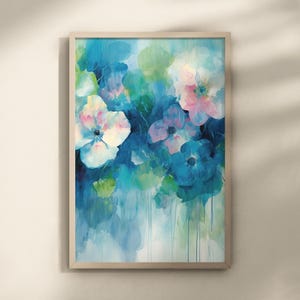 Floral Abstract Art, Nature Wall Art, Classic Abstract, Abstract Art Piece, Abstract Wall Art, Abstract Art Prints, Surreal Abstract Art