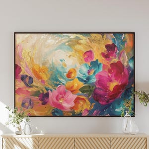 Floral Abstract Art, Nature Wall Art, Modern Abstract, Abstract Art Piece, Abstract Wall Art, Abstract Art Prints, Surreal Abstract Art