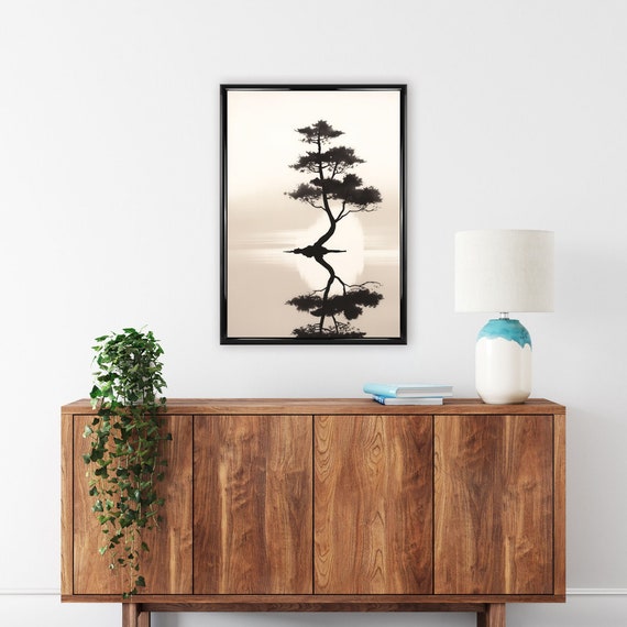 Minimalist Wall Art, Japanese Art Print, Zen Wall Art, Zen
