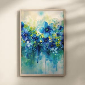 Floral Abstract Art, Nature Wall Art, Classic Abstract, Abstract Art Piece, Abstract Wall Art, Abstract Art Prints, Surreal Abstract Art