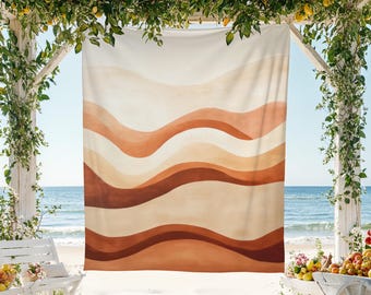 High Quality Tapestry, Crisp Print Wall Hanging, Durable Polyester Fabric Art, Hemmed Edge Tapestry, Bohemian Abstract Print, Lasting