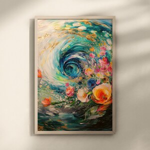 Floral Abstract Art, Nature Wall Art, Modern Abstract, Abstract Art Piece, Abstract Wall Art, Abstract Art Prints, Surreal Abstract Art