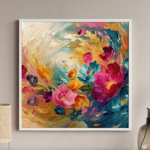 Floral Abstract Art, Nature Wall Art, Modern Abstract, Abstract Art Piece, Abstract Wall Art, Abstract Art Prints, Surreal Abstract Art