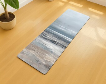 Yoga Mat, Abstract Yoga Mat, Zen Yoga Mat, Nordic Style Yoga Mat, Workout Accesory, Zen Meditation Mat, Relaxation Mat