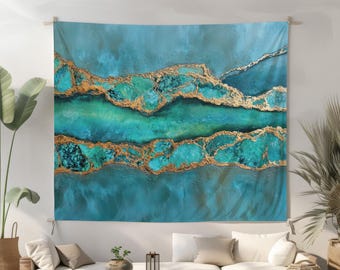 Moody Abstract Tapestry, Organic Modern Decor, Perfectly Imperfect Art, Zen Wall Hanging, Modern Minimalist Room Decor Aesthetics