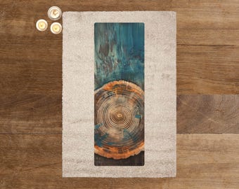 Gift For Yogis Yoga Mat, Birthday Present Exercise Mat, Wellness Enthusiast Fitness Mat, Holiday Gift Workout Mat, Yoga Studio, Home Gym