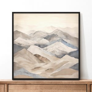 Japanese Zen Framed Art, Framed Original Art, Spiritual Wall Art, Zen Deco, Spiritual Zen, Japan Minimalist Framed Wall Art, Zen Art Gift