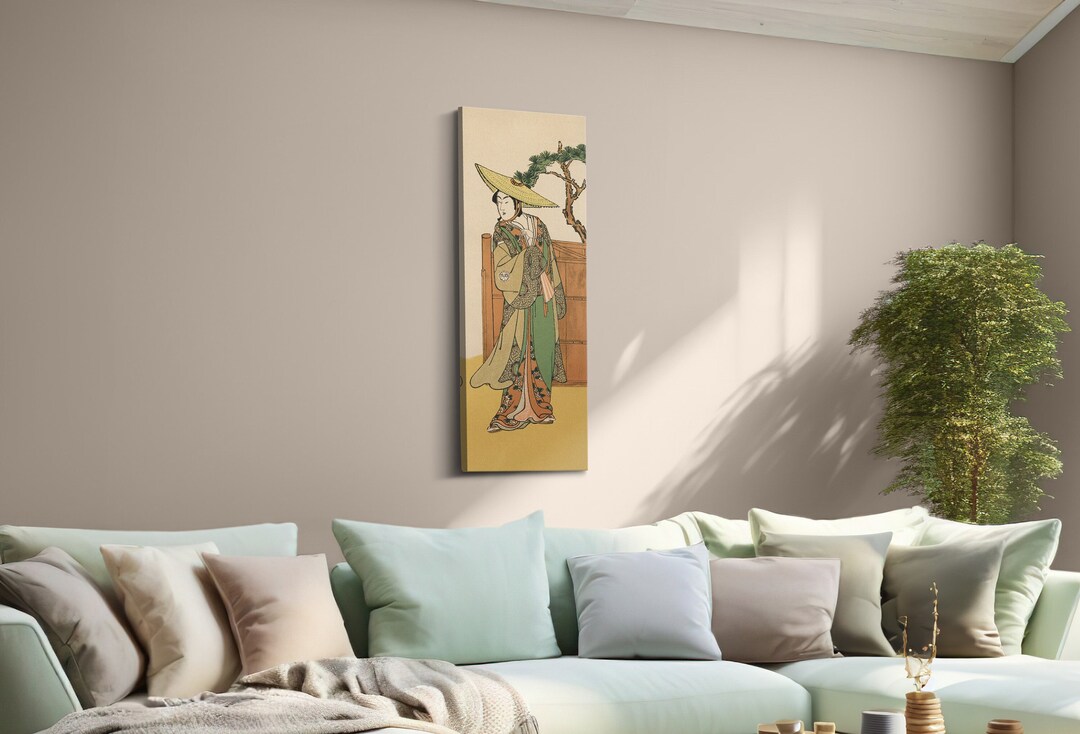 Japanese Canvas Painting, Japanese Art on Canvas, Japanese Wall Art