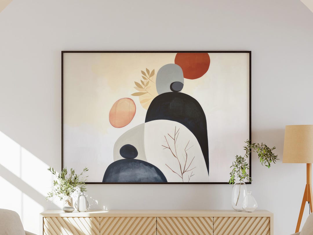Photo inspiration: Fresh Look at High Quality Japandi Landscape Art Print Premium Matte Paper Durable