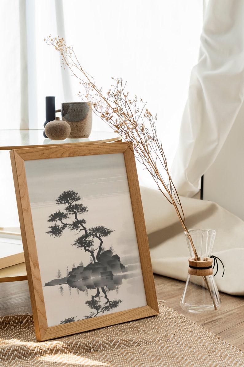 Zen Wall Art, Japanese Art, Zen Printed Wall Art, Japanese Fine Art ...