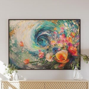 Floral Abstract Art, Nature Wall Art, Modern Abstract, Abstract Art Piece, Abstract Wall Art, Abstract Art Prints, Surreal Abstract Art