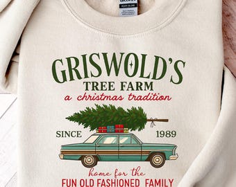 Grisworld Sweatshirt, Grisworld Christmas Tree Shirt, Christmas Movie Sweatshirt, Family Christmas Sweatshirt, Christmas Vacation Shirt