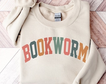 Sudadera retro de ratón de biblioteca: camiseta de profesor leyendo, camiseta de profesor, camiseta de amante de los libros, camiseta de amante de los libros