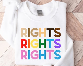 Pride Rights Graphic T-Shirt, BLM, LGBTQ+ Supporter