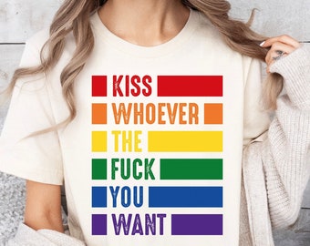 Gay Pride Rainbow Shirt: LGBTQ Trans T-Shirt