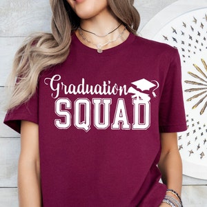 Grad Squad Shirts,Graduation Shirts, Graduate Shirt Of 2024, Family of Graduate Shirts, Grad Shirts, Grad Family Shirts,Grad 2024 Shirts