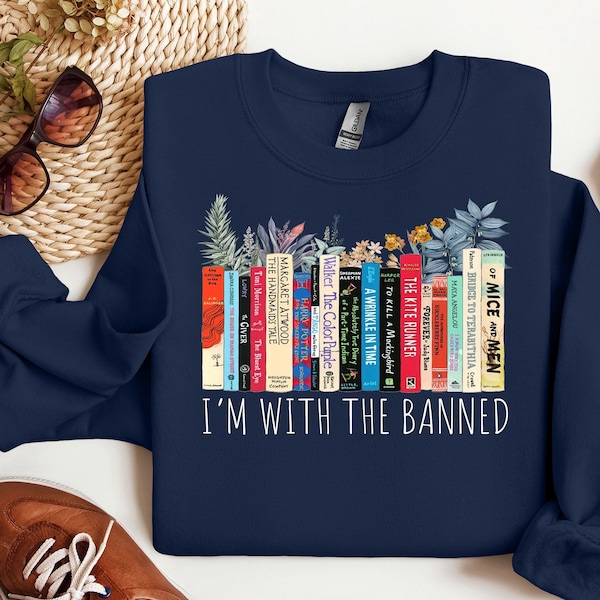 Nueva camisa prohibida, camisa de libros prohibidos, sudadera de libros prohibidos, camiseta gráfica premium súper suave unisex, camisa de lectura. Camisa bibliotecaria