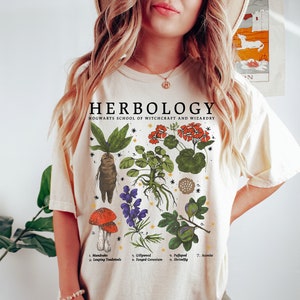 Herbology Plants Shirt,Gardening Shirt, Herbology Sweatshirt,Plant Lover gift, Botanical Shirt,Plant Lover Shirt,Plant Wizard Pottery Shirt,