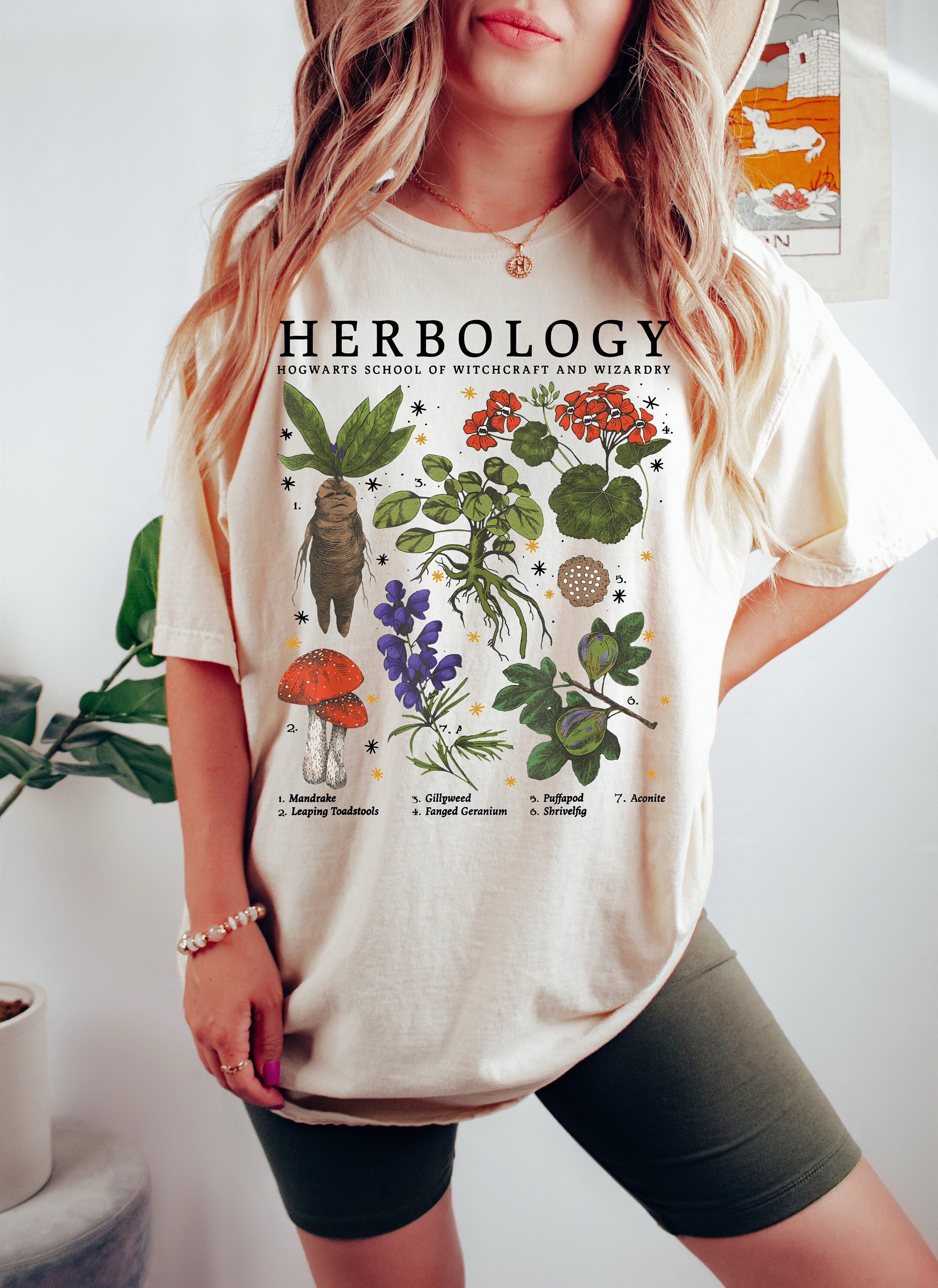 Herbology Plants Shirt,Gardening Shirt, Herbology Sweatshirt,Plant Lover gift, Botanical Shirt,Plant Lover Shirt,Plant Wizard Pottery Shirt,