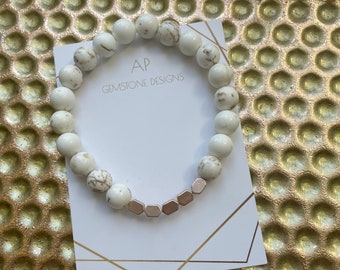 White Turquoise Bracelet