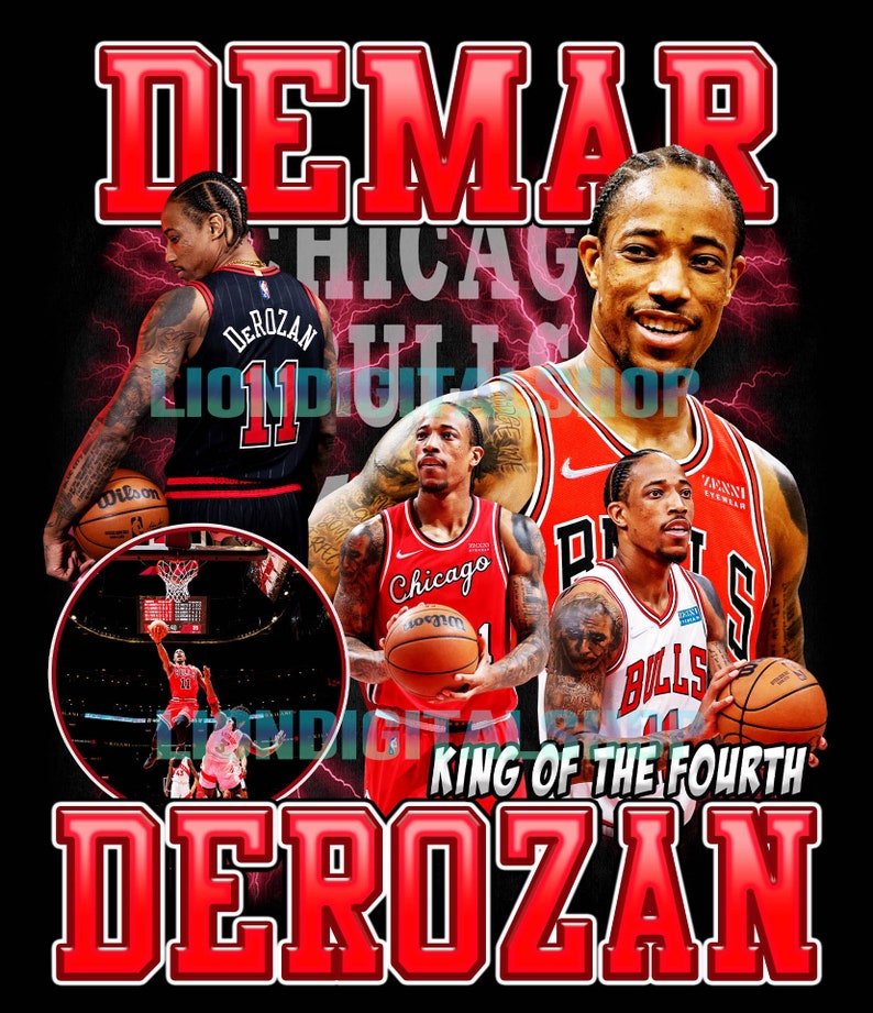 Demar Derozan Png T-shirt Design 300 DPI PNG File Ready to - Etsy